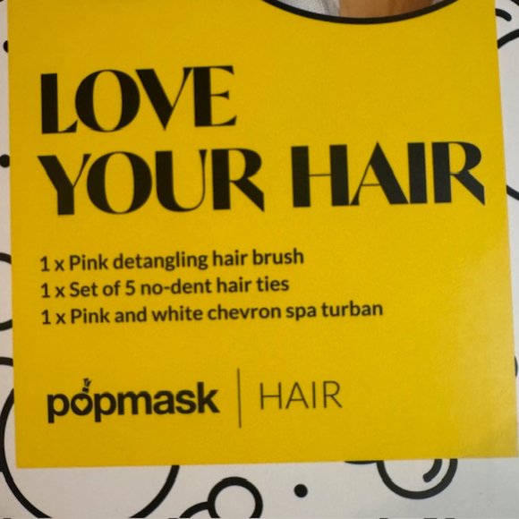 PopMask Love Your Hair Ultimate Hair Set - Pink - Picture 5 of 7